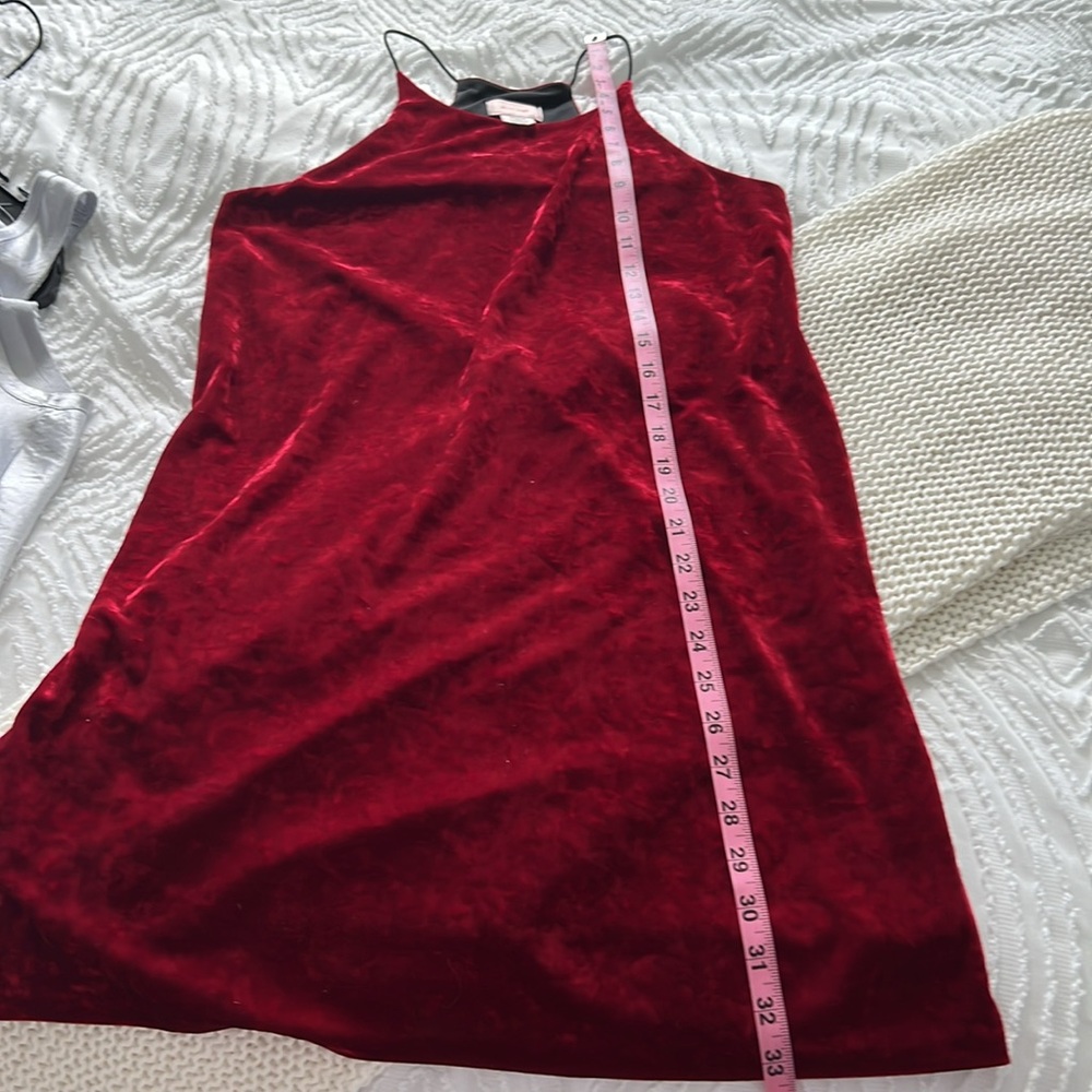 📍SOLD Elegant Red Velvet Kids Dress love…ady - Picture 12 of 16